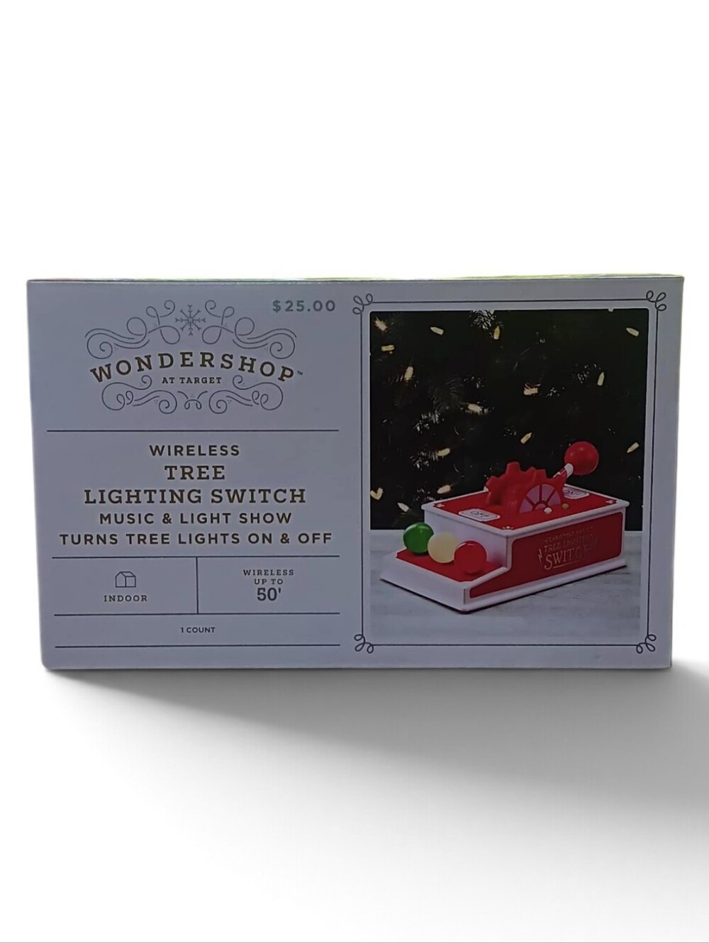 Wondershop Wireless Tree Lighting Switch - Red